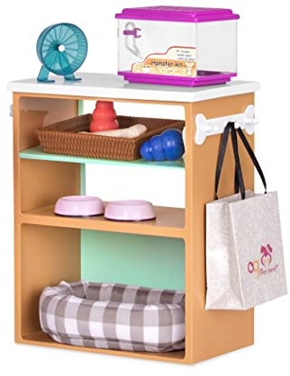 Our Generation - Tierhandlung Set - 46 cm Puppe Zubehör - Registrierkasse - Speicherzähler - Vorgetäuschtes Spiel - Spielzeug für Kinder ab 3 Jahren
