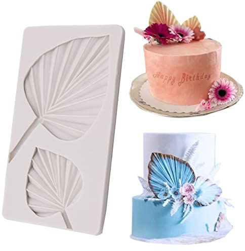 Silikonform 3D Schokolade Blätter Kuchenform, Kuchen Süßigkeiten Backform, DIY Fondant Moulds, Chocolate Sugar Candy Cookie-Sugarcraft Mould, Kuchen Deko, Verziert Schokolade Backen