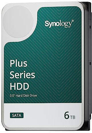 Synology HAT3300-6T [6 TB 3,5 SATA 5.400 RPM/NAS Grade HDD (MTTF1 milioni di ore) / 3 anni di garanzia] Prodotto nazionale autorizzato Field Lake
