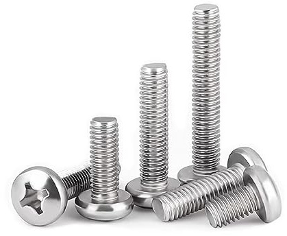 SYDARSYN Viti a Macchina a Testa Tonda Phillips Croce Vite Acciaio Inox Bulloni di Fissaggio M6x80mm (5 Pezzi)