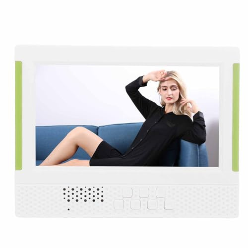 Digitaler Bilderrahmen, 7 Zoll elektronischer Fotorahmen mit Videoplayer für Familienfreunde, Intelligenter Cloud Fotorahmen mit Desktop Ständer für Heimdekoration (EU-Stecker)