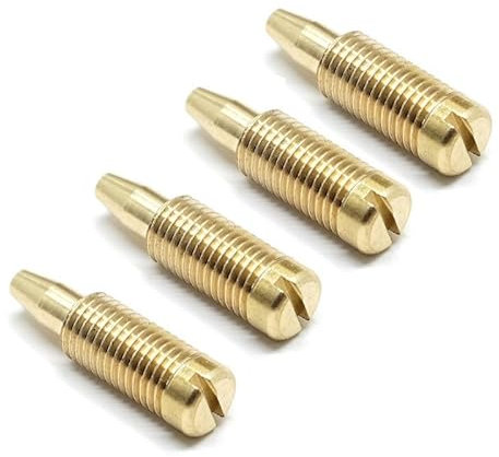 [Ersatz] 4 Vergaser-Ablassschrauben für Suzuki für Bandit GSF400 GSF400 1991-1993 GS500E GS500 GS500 E 1989-1996 Reparatur- und Umbauteil jgeenn