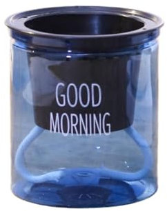 Flower Black Pattern Large African Violet Plastic Pots Absorbent Pots for Indoor Plants Herbs African Violet Plant Orchid Planter Clear Flower Water Storage (Blue, One Size)