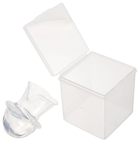 Gogogmee Dispositivo para No Roncar Clip para Cubrir la Lengua, Dispositivo Antirronquidos de Silicona y Plástico, Tapón de Bolsillo para Ronquidos y Solución Portátil para Dormir