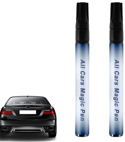 Myluatye Penna Magica per Tutte Le Auto,Tutte le auto Magiche Penna,Set di per la Riparazione di Graffi auto,per la Rimozione dei Graffi, Adatta a Tutti i Colori di Auto,2PCS