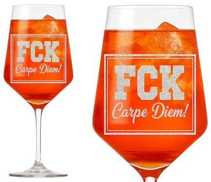 Valhalla Exoda vaso de vino Carpe Diem 350ml apto para lavavajillas con estampado de ovino vikingo ideal para noches con amigos y ocasiones especiales