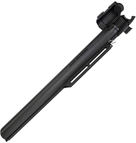 Pro Tackle Rutentransportrohr Ausziehbar 160-220cm Schwarz Ø 15cm | Abschließbar, Schlagfester Kunststoff, Hardcase, Für Flugreisen & PKW