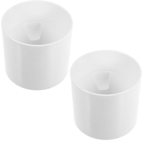 WINOMO 2er-Set Golf Putting Cup – 4-Zoll Trainingsloch für Zuhause, Garten & Grün – Hochwertiger Kunststoff (Weiß)