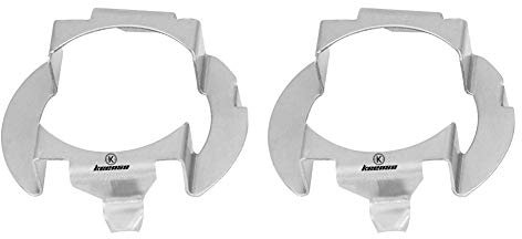 Keenso 1 Paar H 7 LED Scheinwerfer Adapter Lampe Base-Halter Sockel Halterung