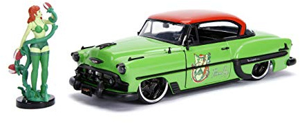 Jada- Poison Ivy Coche Chevy Bel Air 1953, Escala 1:24