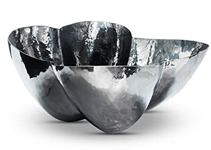 Tom Dixon - Schale, Dekoschale - Cloud Bowl Large - Aluminium - Farbe: Silber - 43,5 x 45,5 x 19 cm