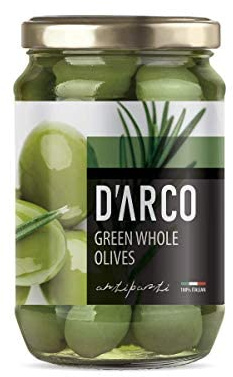 D’Arco Olive Verdi Intere Castelvetrano (6x300g)