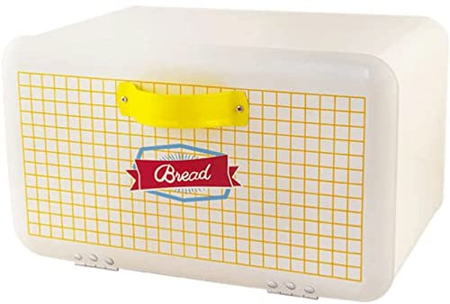ABGRC Cocina Panera Panera de Metal, Panera Vintage para Mostrador de Cocina, Contenedor de Almacenamiento de Pasteles de Alimentos Secos, Soporte de Pan Multifuncional Minimalista