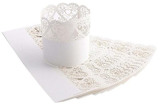 zalati Lot de 20 bougies LED en forme de cœur pour décoration de mariage