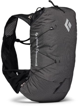 Black Diamond M Distance 15 Backpack Schwarz - Komfortabler funktionaler Herren Bergsport Rucksack, 15l, Größe S - Farbe