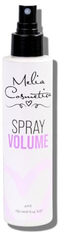 Spray Volume - Volumizzante per capelli sottili e radici piatte - Capelli morbidi e Setosi - con Pantenolo, Acido Lattico, Acido Ialuronico - Melia Cosmetica - 150ml