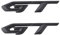 Emblema GT adesivo decorativo per auto, camion, finestrino anteriore e bagagliaio (nero)