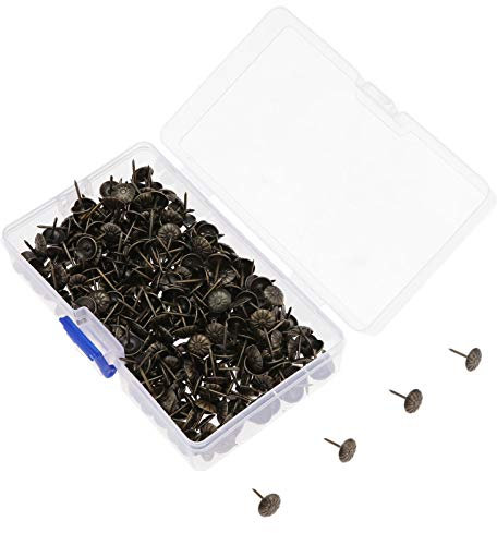 Sofa-Nagelnadel, Reißzwecke, Reißzwecke, 300 Stück, 1117 mm, for Möbel, Dekor, Polsternägel, Schmuck, Holzkisten, Weinkisten, Sofa-Türnägel, Bolzen, Reißzwecken, Türnägel mit Aufbewahrungsbox, übliche