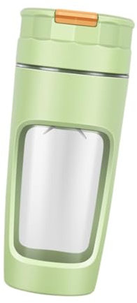 HGZLQKD Portable Blender with Ice Crusher Blade Powerful Airtight Electric Juicer Cup Rechargeable for Outdoor Activities Picnics, green
