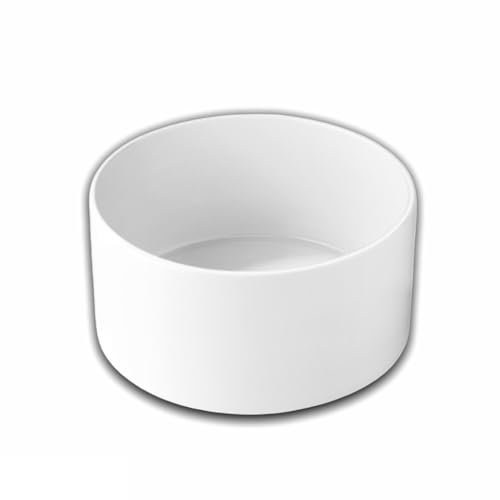 Wilmax - Ciotola in porcellana - 1850 ml - Insalatiera - bianca - per snack, insalate - Ø 18 cm - Cestino per frutta, cereali - Elegante e resistente ai graffi - Ideale come regalo