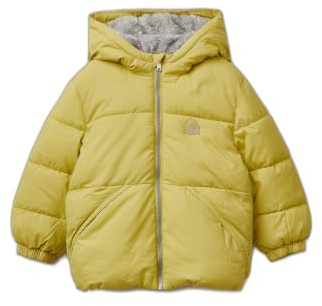 United Colors of Benetton Giubbotto 2WU0GN035 Giacca, Verde, 4 Anni Bambino