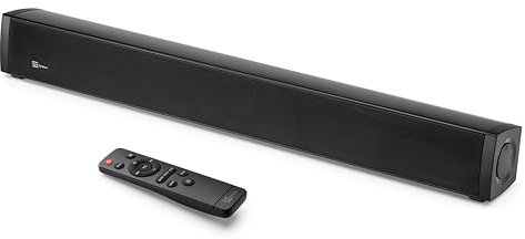 TELE System Soundbar TS5430W SONIC 30W Bluetooth 5.0, 12V con HDMI ARC, AUX, USB, per TV e Camper – Audio Potente, Design Compatto, Cavo Auto Incluso, Lettore Multimediale, Telecomando