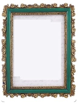 EXKURPOO Cornice Foto Cornice for foto in resina con motivo tridimensionale a melo selvatico, decorazione for la casa(18x22.5cm)