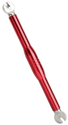 HOUSON Aluminum Spoke Nipple Wrench - Detachable Rim Tool with Heat-Treated Steel Head for Bicycle Wheels