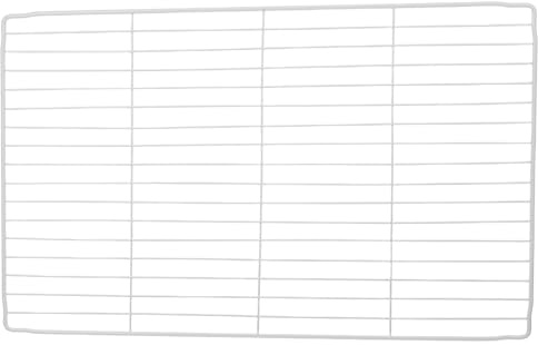 ORFOFE Séparateur de Réfrigérateur en Métal 45X28 CM Grille de Rangement Résistante Froid Organisateur Compartiment pour Congélateur Accessoires pour Optimiser Espace et Tri des