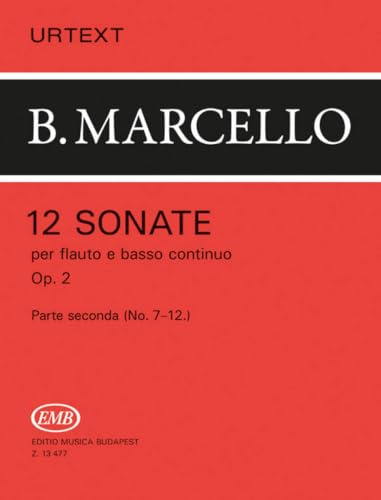 12 Sonaten II op. 2 per flauto e basso continuo per flauto e basso continuo
