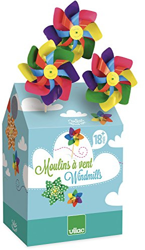 Vilac – Assorties 20 x 7 x 44 cm Moulins à Vent