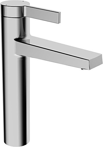 Hansa Waschtisch-Einhebelmischer HANSALOFT 57562103 für flache Waschbecken,ohne Garnitur, mit Kupferrohr, verchromt