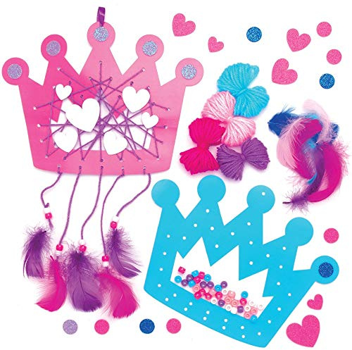 Baker Ross Prinzessin Traumfänger, Erstellen Sie Ihre eigenen Traumfänger Kinder Bastelset, 4er Pack