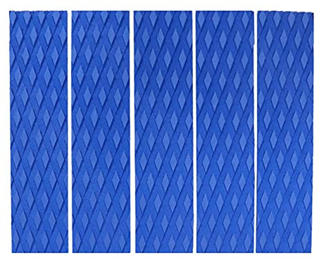 Z-LIANG rutschfeste Surfbrett Traktion Pad Deck Tail Matte Eva Foam Pad Deck Griff Matte für Skimboard (Color : Blue)