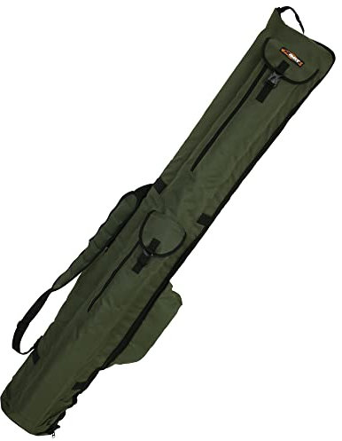 BAT Tackle Rutentasche Carp Elite® Premium | Extra Dicke Polsterung | 12-190cm | Futteral für 6 Ruten | Karpfentasche