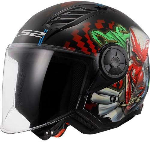 LS2, Casco Moto Jet AIRFLOW HAPPY DREAMS, S