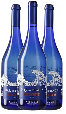 Mar de Frades Godello Rías Baixas 75 cl Vino blanco (Caja de 3 Botellas de 75 cl)
