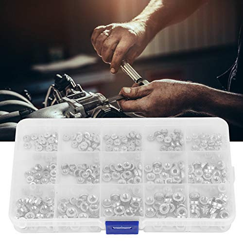 Hyuduo 300 Pezzi di Dadi a Pressare in Metallo Rivettatura Facile e Veloce