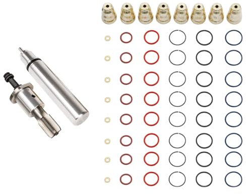 BOOMBOOST Herramienta de instalación de extracción de manguito de inyector, Escariador Inyectores, con kit de sello de junta tórica 1814376C1, F4TZ9F538A, 1823492C97 compatible con Ford 1994-2003 7.3L