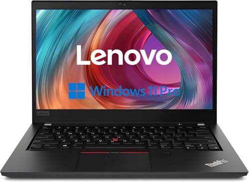 Lenovo Thinkpad T490 Business Laptop, 14 FHD Notebook, Intel Core i7-8565U, 16GB DDR4 RAM, 512GB SSD, Windows 11 Pro (Generalüberholt)