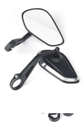 Motorrad Spiegel Für Triumph Für Rocket 3 Für Street Für Triple S 765 Für Trident 660 Motorradlenker-Rückspiegel(1 set Diamond Shape)