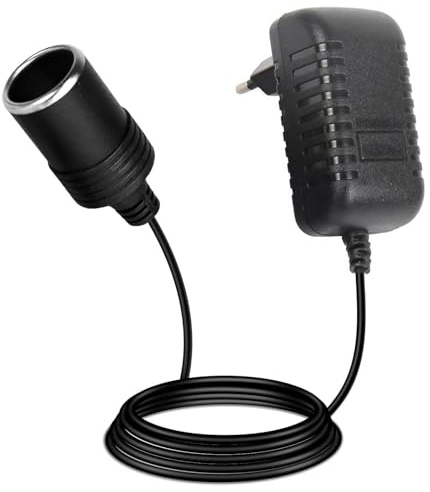 USB auf Zigarettenanzünder 12v,Auto USB Zigarettenanzünder Sockel Konverter Adapter,Männlich zu Weiblich Sockel Konverter für Auto Zigarettenanzünder,Outdoor, Camping und Reisen