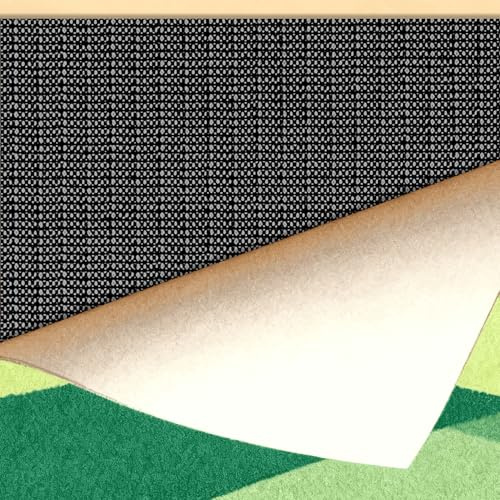Sottotappeto Antiscivolo in PVC 20 x 290 cm Antiscivolo e Tagliabile Tappetino Adattabile Tagliandolo Ammortizzazione Lavabile per Casa Ufficio Automobili Cucina Bagno, Nero