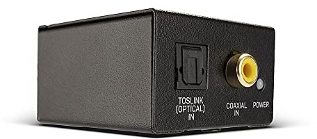 LINDY Convertidor DAC TosLink (Optical) y Coaxial a RCA