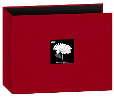 Pioneer 3-Ring Fabric Album 12X12 - Red