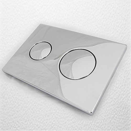 Ideal Standard S4399AA Chrome Dual Flush Plate -Chrome