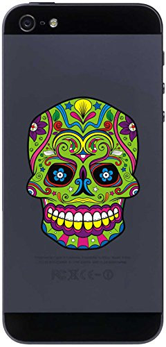 Handy-Aufkleber - Sugar Skull - Totenkopf SSK22-70 mm Aufkleber - handy skin