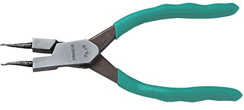 TRUSCO Snap Ring Pliers for Holes, Φ0.03 inches (0.8 mm), Straight Claw, Type 50, 50-0A