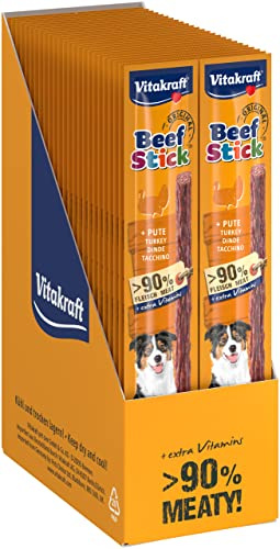 Vitakraft Hundesnack Beef Stick Original Pute (50x 1 Stück)