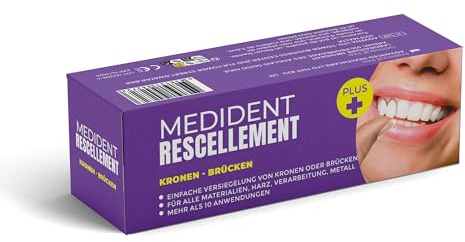 MEDIDENT Produckt för att fixa eller rebond tandkronor eller broar. Förbättrad vidhäftning